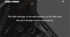 Desktop Screenshot of globalthinking.com